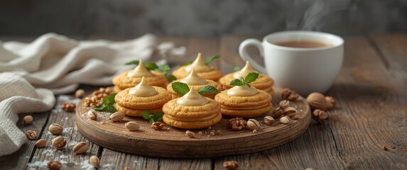 Fototapeta premium Condensed milk cookies