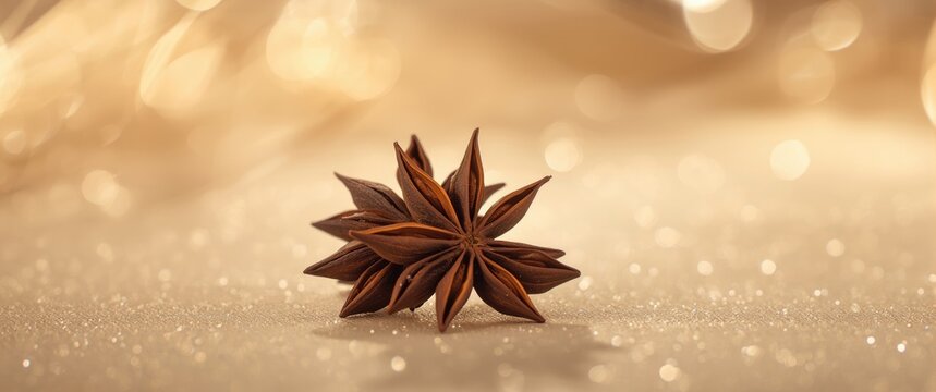 Background Featuring Star Anise