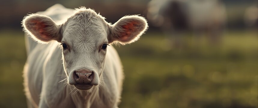 French-origin white calf