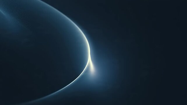 Solar Eclipse with Crescent Sun Visible.