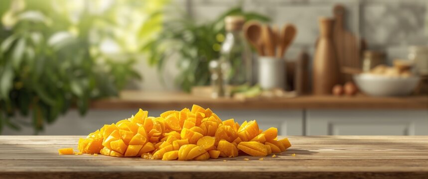 A lot of mangoes are mangled