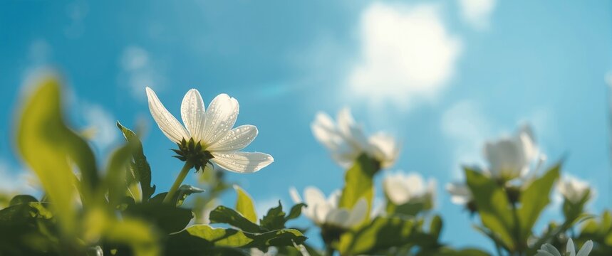 Detailed view of Golden Dewdrop