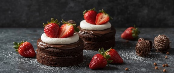 Delicious Chocolate Desserts Featuring Fresh