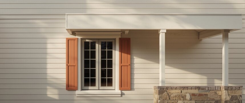 Optimal roof overhang ventilation with white soffit