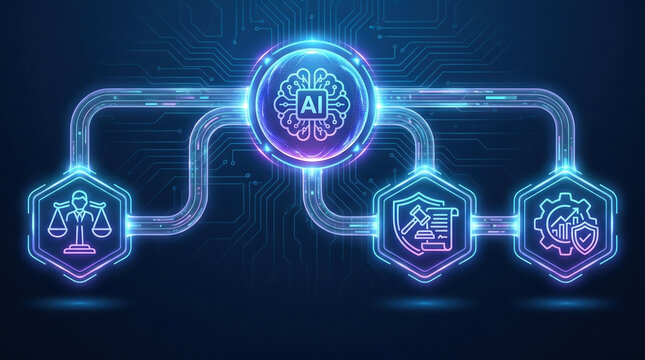 AI ethics, artificial intelligence, legal technology, compliance, digital law, regulation, and governance integrated framework for corporate accountability and security systems.