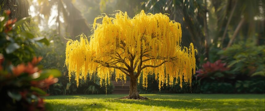 Flowers of the Golden Shower Tree