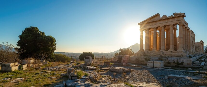 Pergamon Museum's Ancient Acropolis Ruins