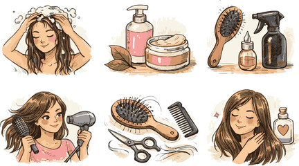 Hair Care and Styling Tools Collection