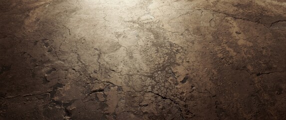 Fototapeta premium Background with brown cement floor texture