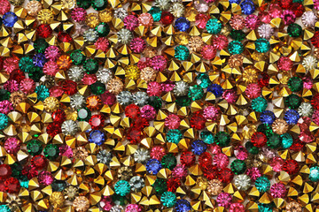 背景に使えるきらきらしたラインストーンの素材