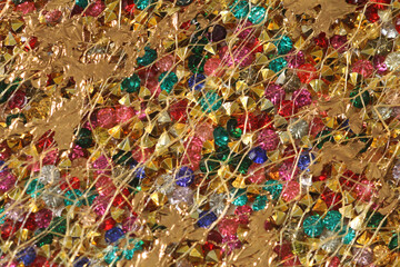 背景に使えるきらきらしたラインストーン素材