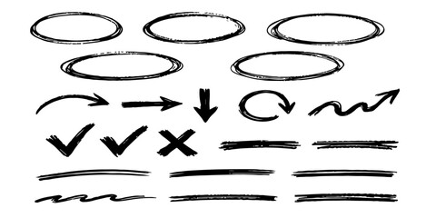 Vintage hand drawn doodle arrows set featuring vector line illustrations and decorative sketch elements like ribbons and scrolls for banner border design

Would you like me to generate a similar descr