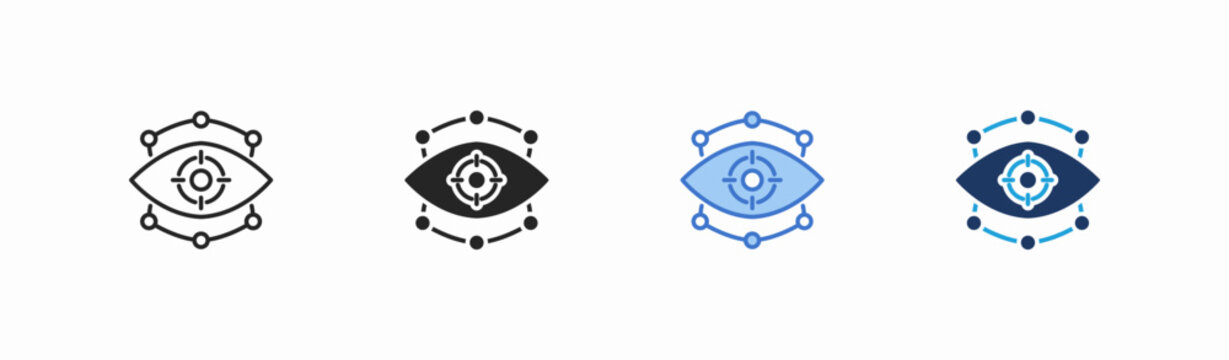 Set of perception icon collection in multiple style. Icon suitable for web and mobile application