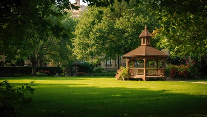 Bilbao's suburban park landscape with walking paths and greenery, suitable for editorial header design