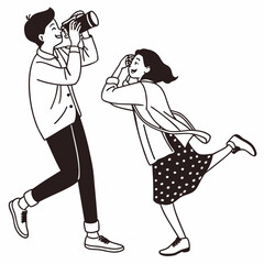 Taking Photo Together 1