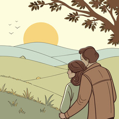 Watching Sunrise Together