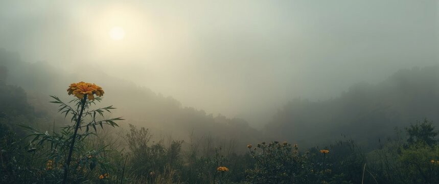 Misty Seas in Lampang, Thailand