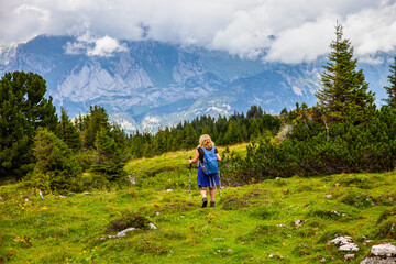 Obraz premium Wandern_auf_dem_Gamserrugg_7685