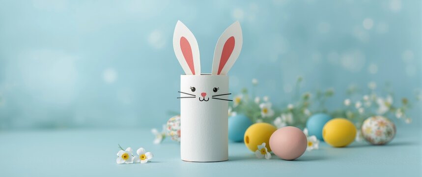 Easter paper toy for home celebration