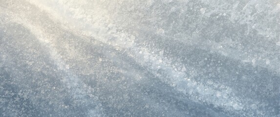 Obraz premium Winter snow observed from above, creating a textured background for design