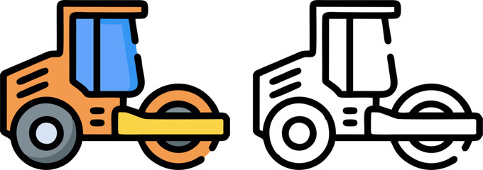 Road Roller Compactor Construction Machine