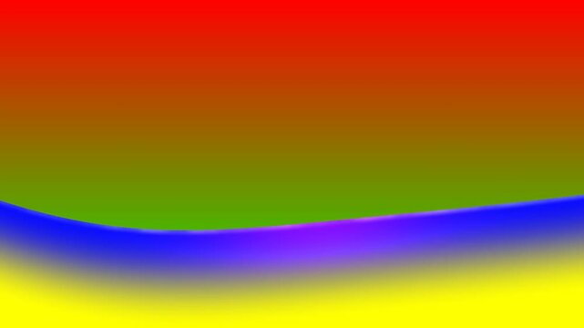 Abstract Rainbow Gradient Wave Background.