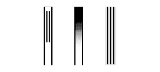 Vertical Line Pattern.Vertical Separator Lines for UI and Layout. Side Panel Short pant and shirts.