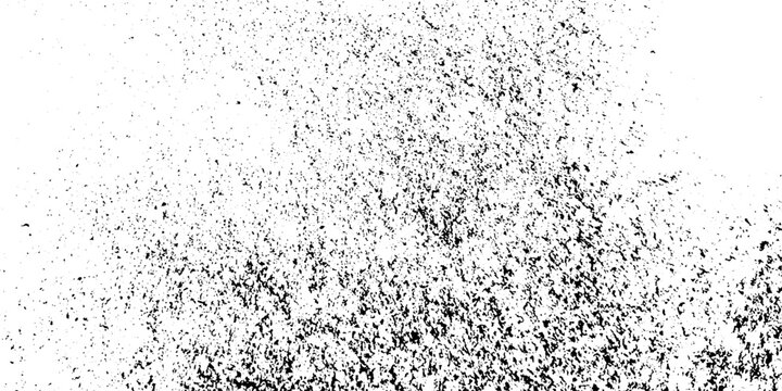 White scratches texture abstract background. Distressed overlay texture for design. Distressed Backdrop Vector Illustration. Isolated Black on White Background.