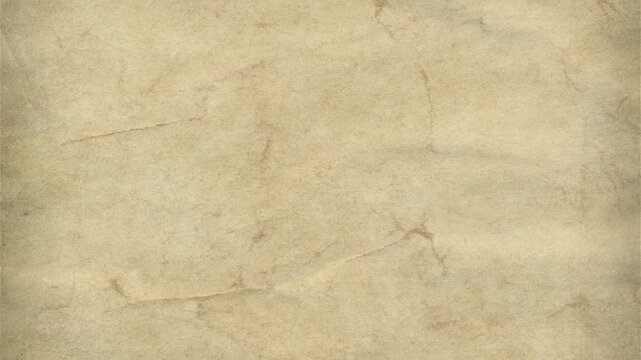 Vintage old paper texture background with parchment details and grainy surface featuring antique beige colors and subtle creases for historical designs and creative projects 4k video