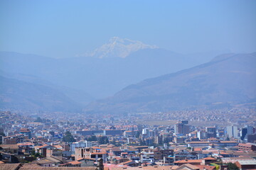 Fototapeta premium ペルー クスコの街並み