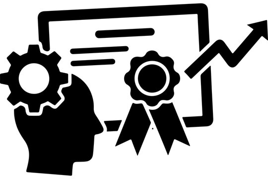 Achievement and Growth Concept Illustration