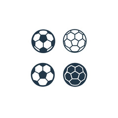 Soccer Ball Icons Collection