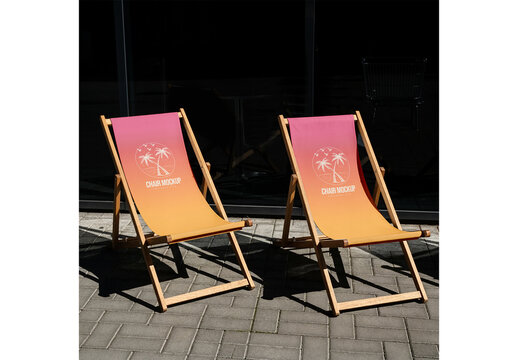 Beach Chair Mockup