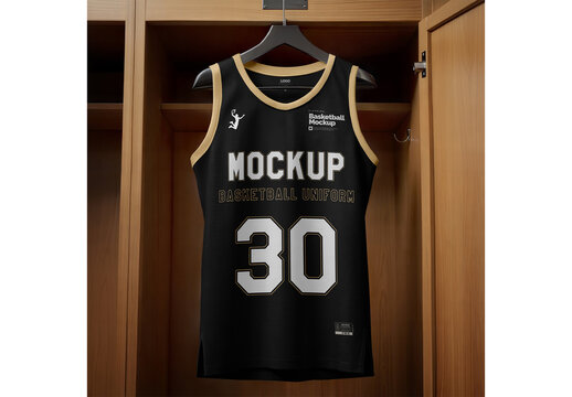 Basketball Jersey Mockup