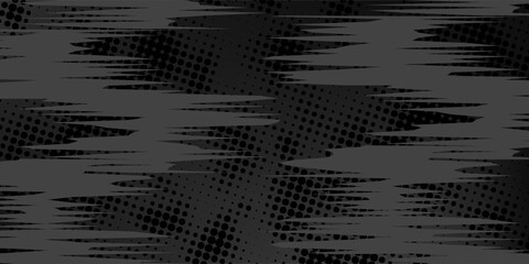 Obraz premium TV static noise texture. Distorted rippled VHS video screen overlay. Glitch pixelated random background. Grunge fuzzy television interference backdrop. Vector digital pixel video effect