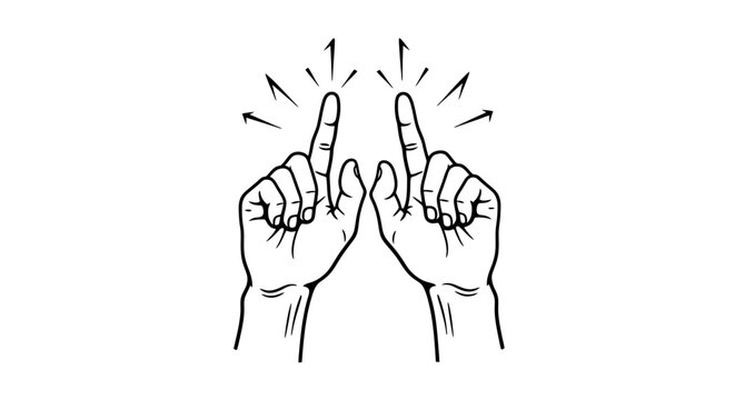 Two hands with middle fingers raised in a rude gesture.