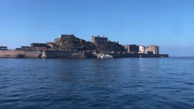 Abandoned Battleship Island Japan World Heritage Site