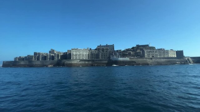 Visiting Abandoned Battleship Island Japan