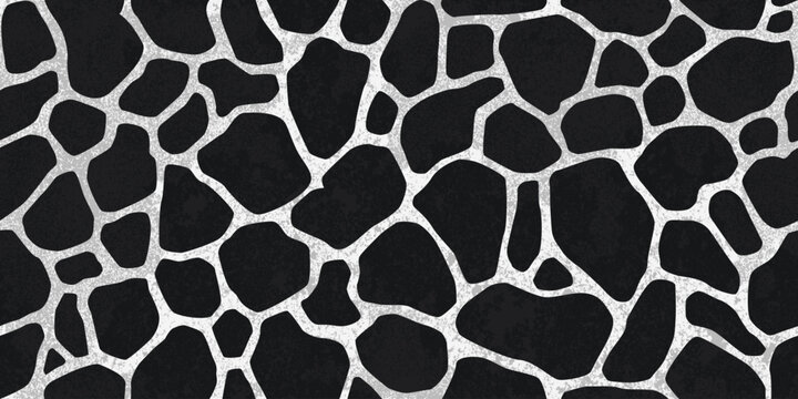 Vector illustration of seamless stone pattern creating natural textured background for modern design, decoration and surface concepts