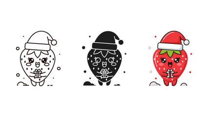 Festive Skull Vector Illustrations for Holiday Season