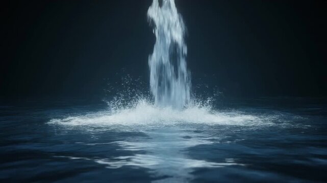 逆流水柱爆発と敵出現前演出動画