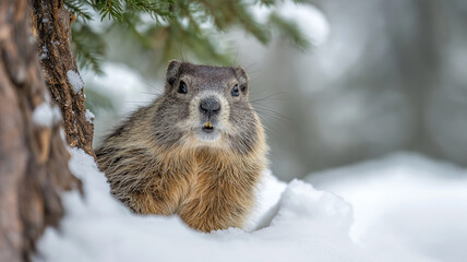 Obraz premium Groundhog Day