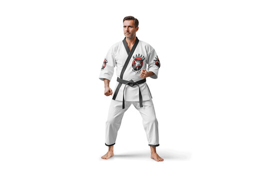 Man In Kimono Arts Master Mockup