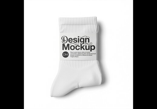 Socks Packaging Mockup