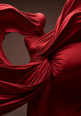 Abstract Color-Driven Fashion Editorial Portraits in Studio