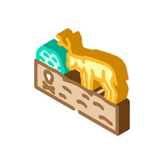 Prehistoric cave artwork depicting an animal, symbolizing ancient human culture and the primal instinct of survival through hunting during the early epochs of civilization