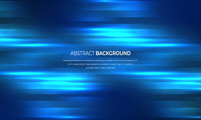 3D dark blue techno abstract background overlap layer on dark space with lights motion decoration concept. Modern graphic design element glowing style for banner, flyer, card, or brochure cover