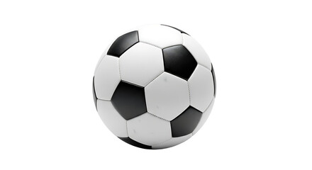 Fototapeta premium A soccer ball on transparent background