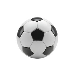 Fototapeta premium A soccer ball on transparent background