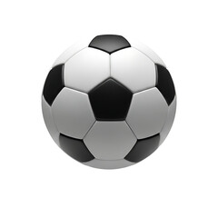 Fototapeta premium A soccer ball on transparent background